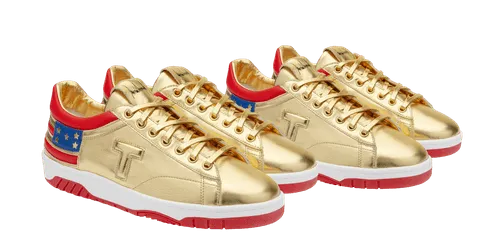 Gold Sneakers